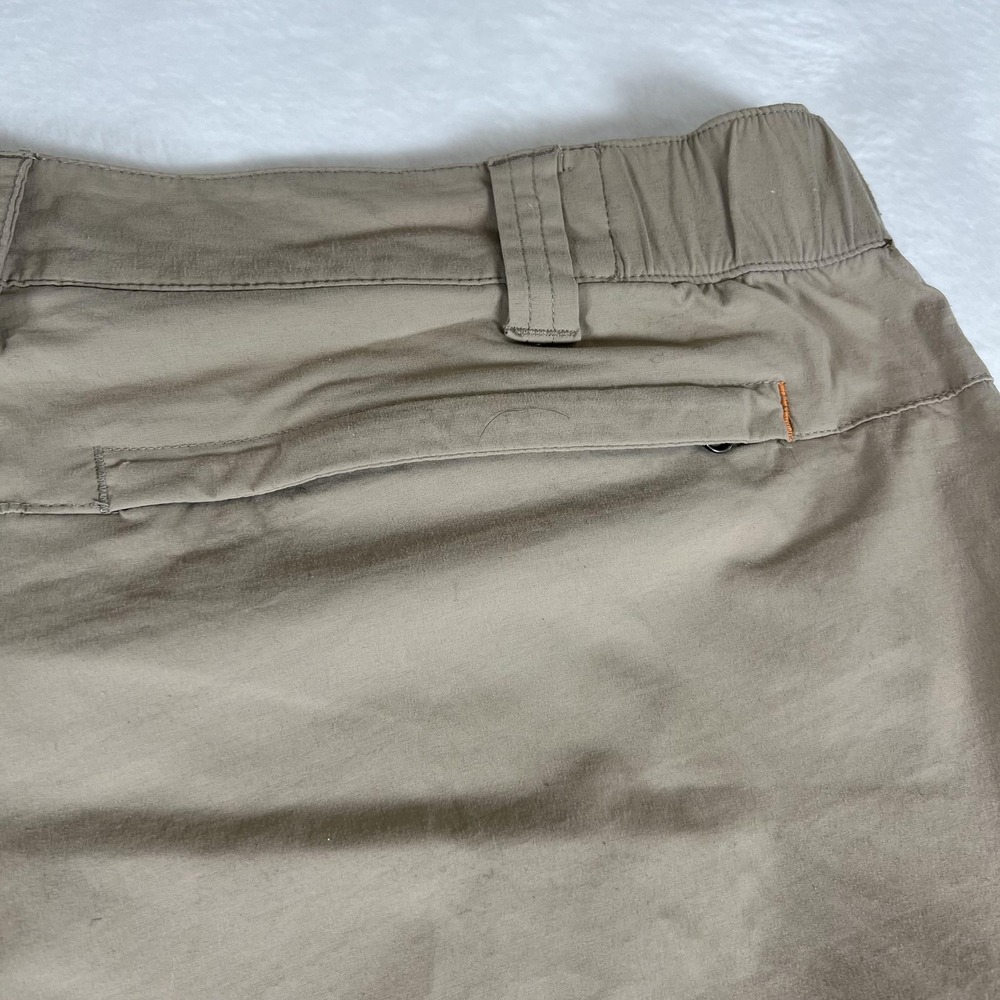 Orvis Pants Mens 39x32 Beige Nylon Stretch Cargo Hiking Travel Lightweight Tech - Picture 11 of 13